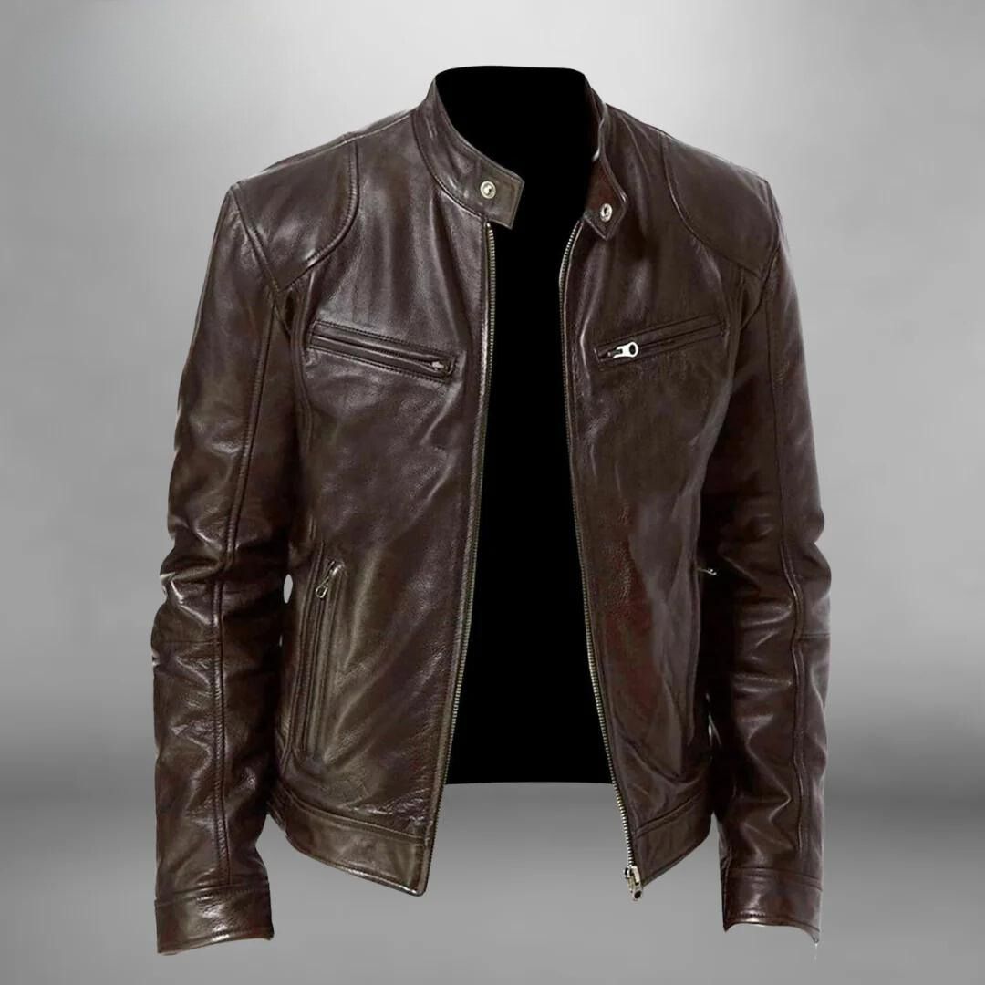 Leo | Waterproof Leather Jacket