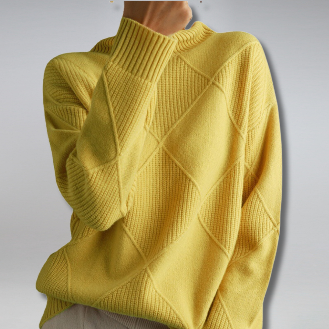 Sharon | Wool Turtleneck Pullover