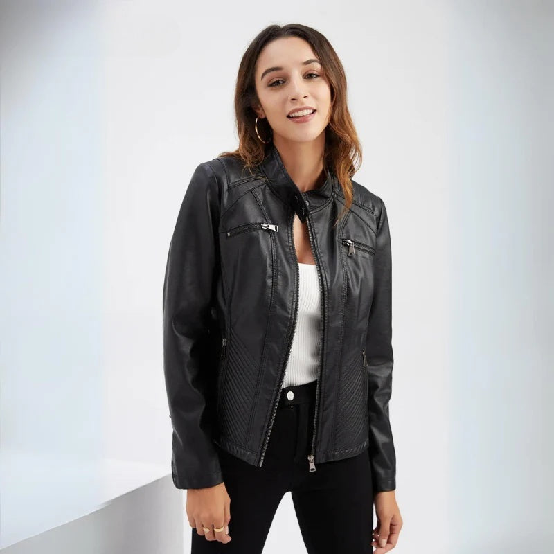 Piper | Stylish Leather Jacket