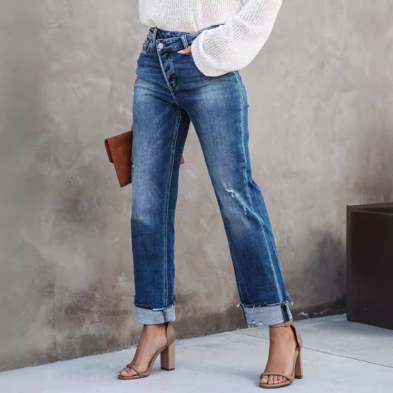 Sandy | Straight-leg Jeans