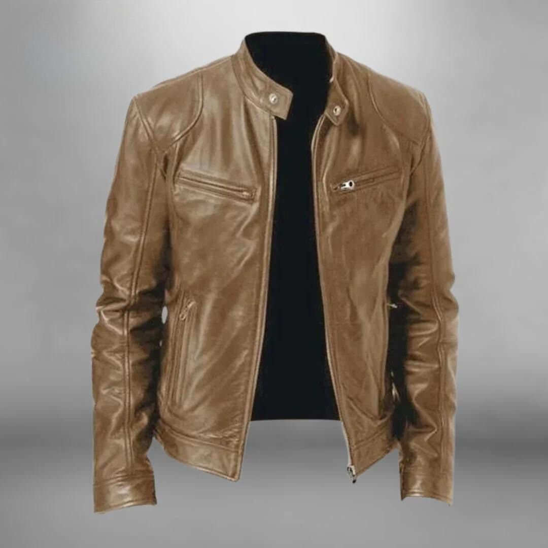 Leo | Waterproof Leather Jacket