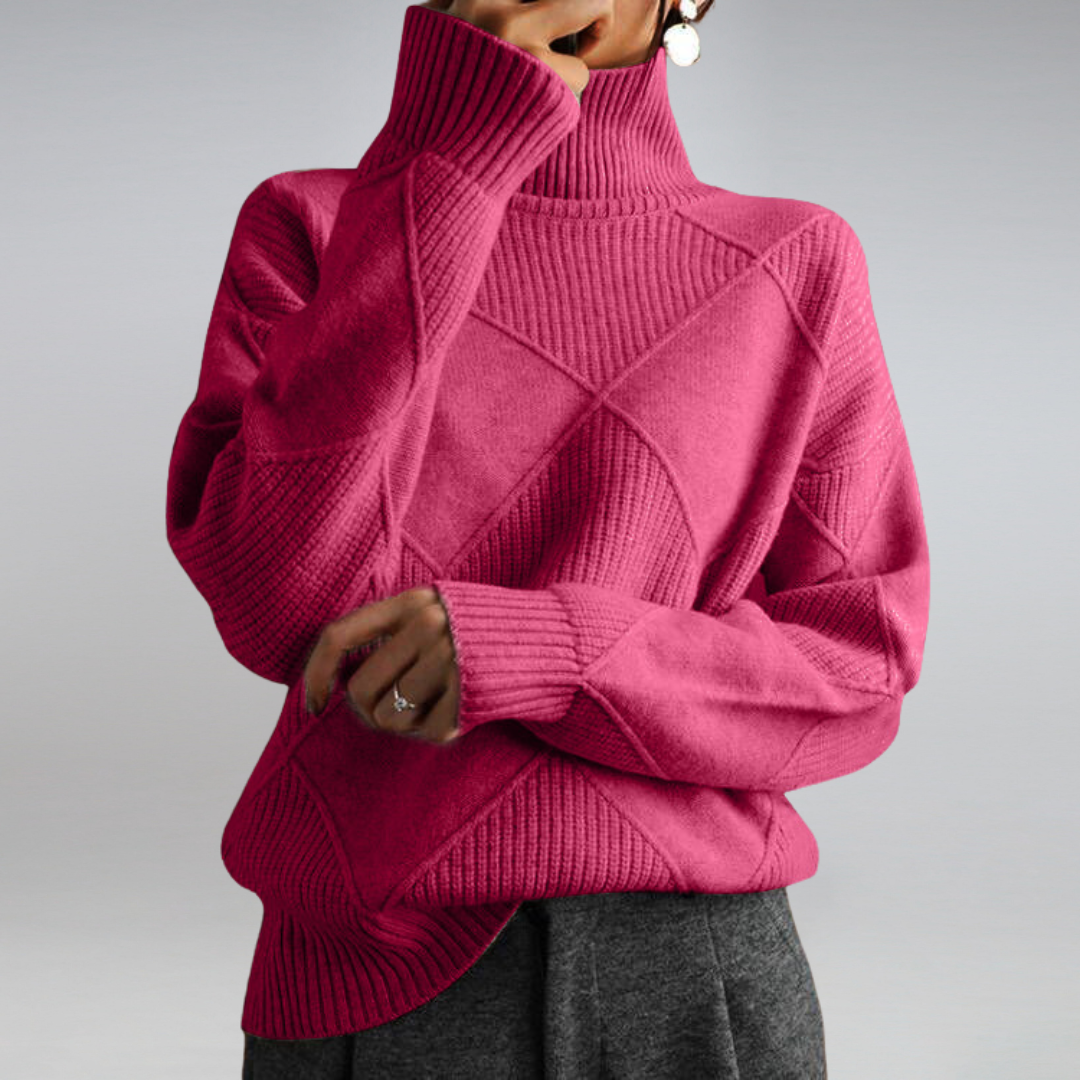 Sharon | Wool Turtleneck Pullover