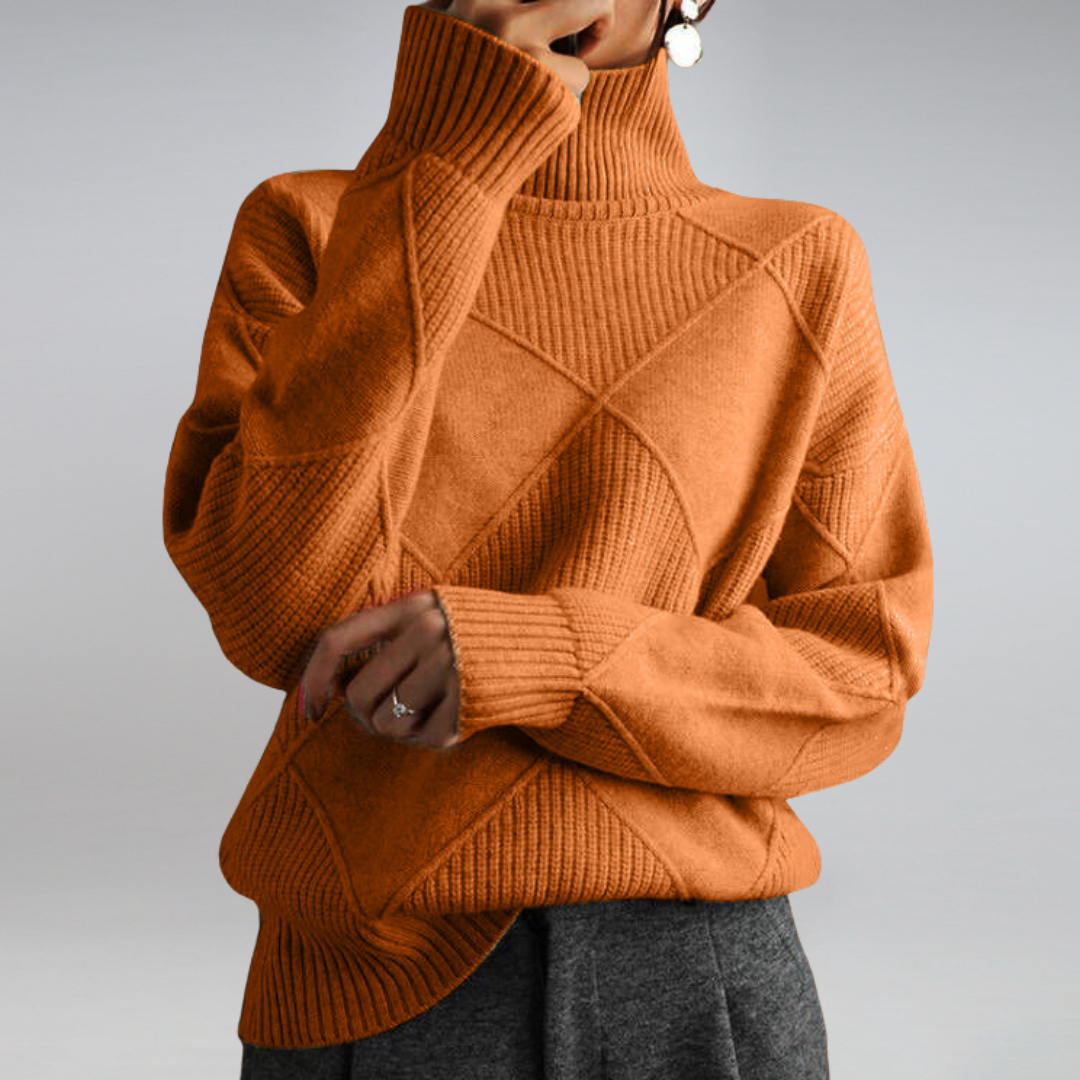 Sharon | Wool Turtleneck Pullover