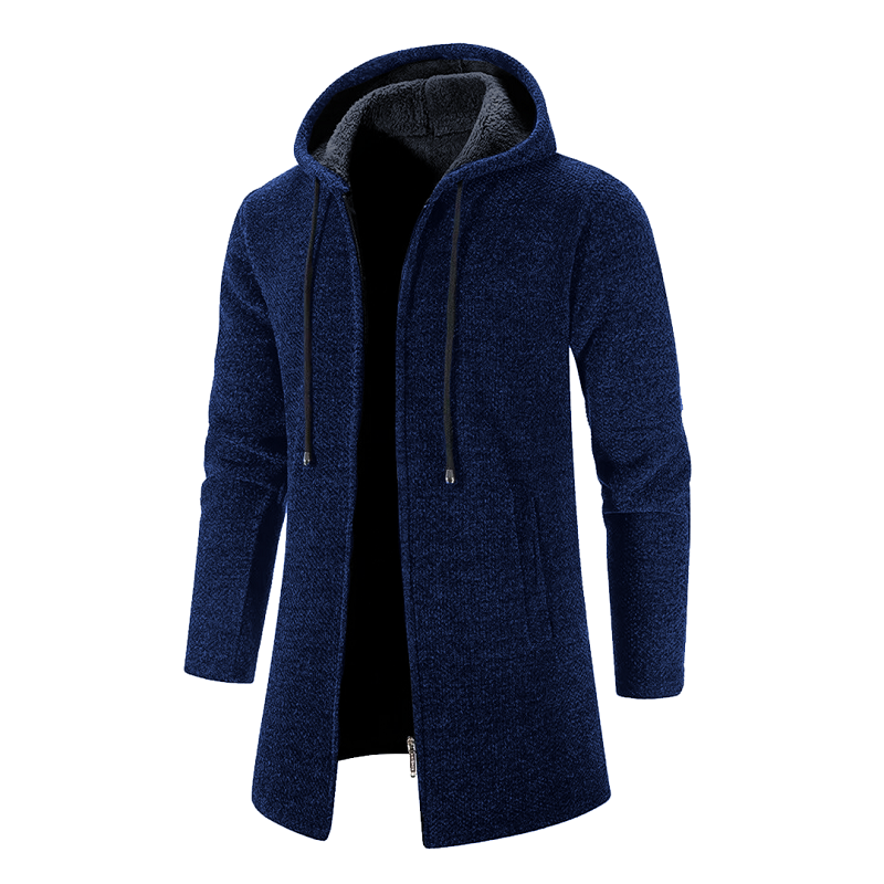 Luke | Hooded Wool Cardigan