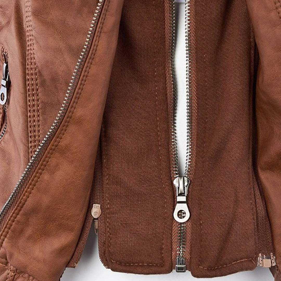 Chantal | Vegan Leather Jacket