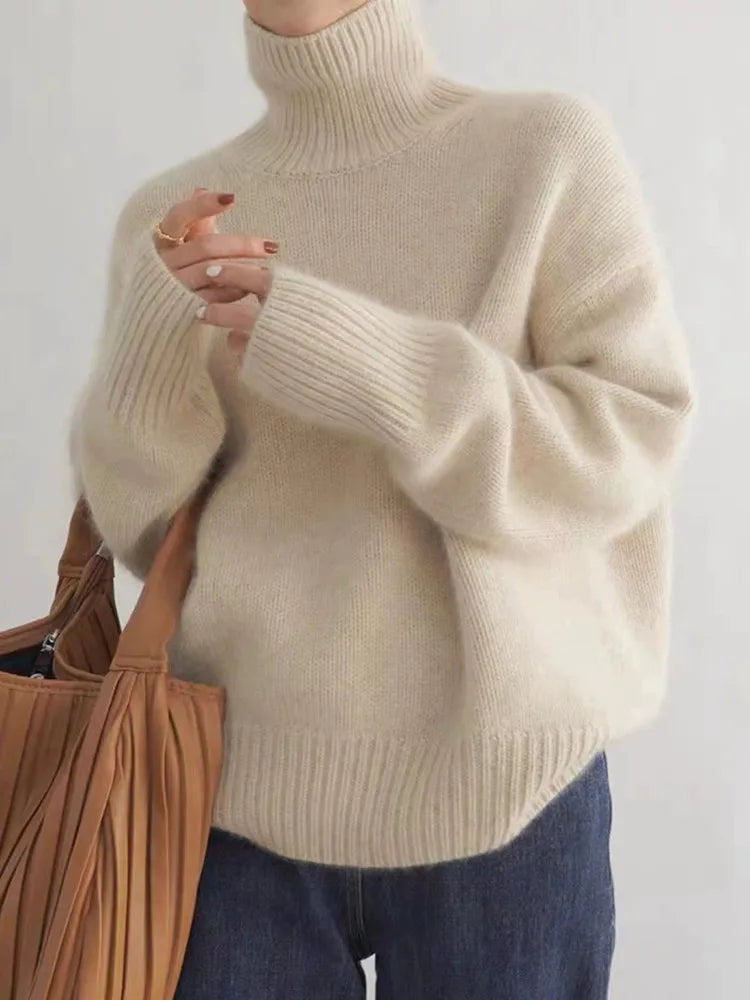 Lynn | Wool Turtleneck Sweater