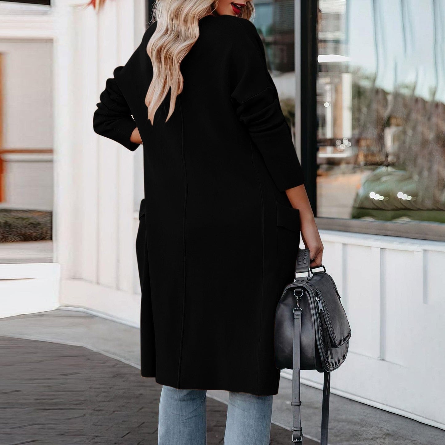 Cassandra | Casual Long Cardigan