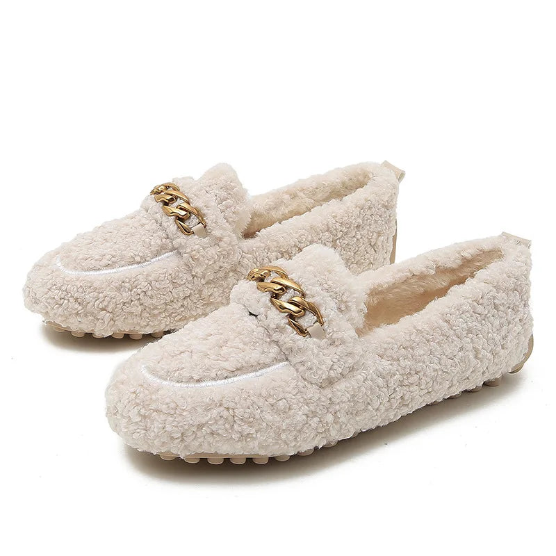 Honey | Luxury Lambswool Slippers