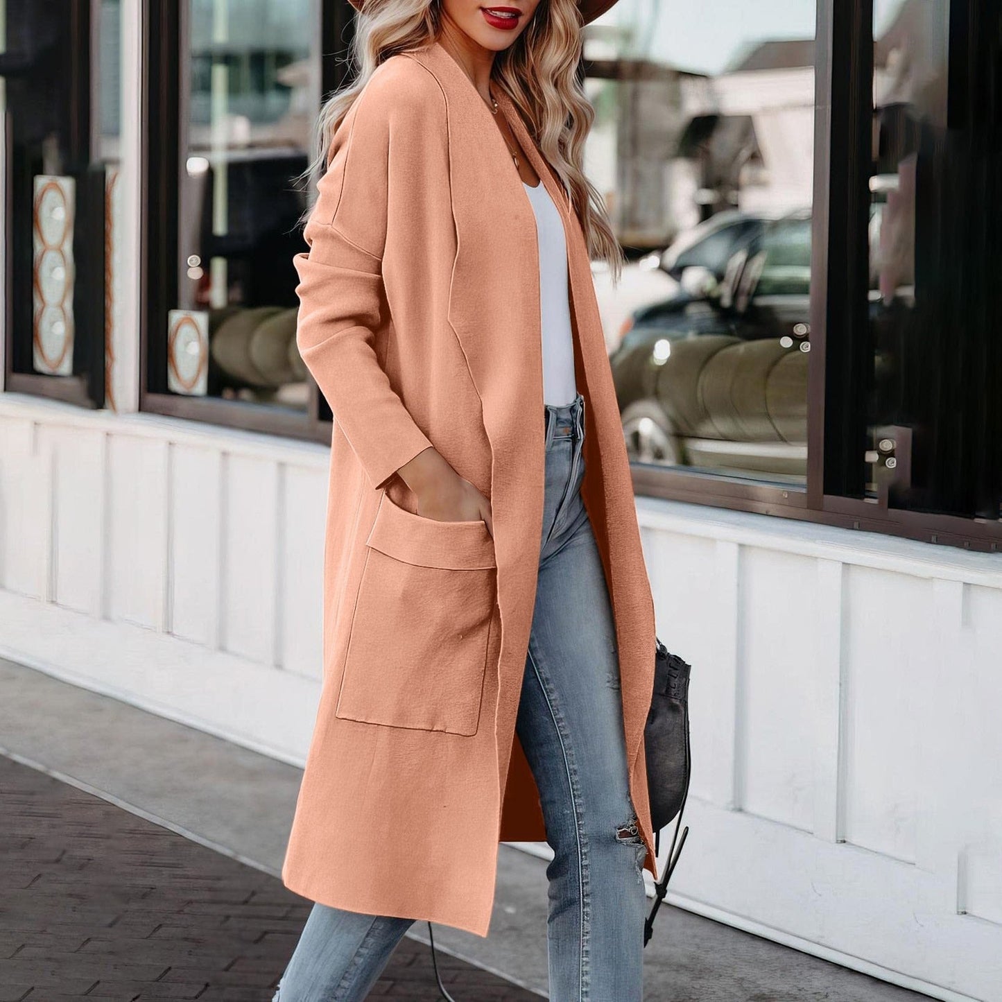 Cassandra | Casual Long Cardigan