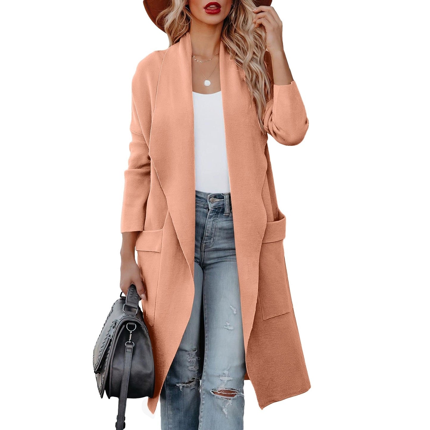 Cassandra | Casual Long Cardigan