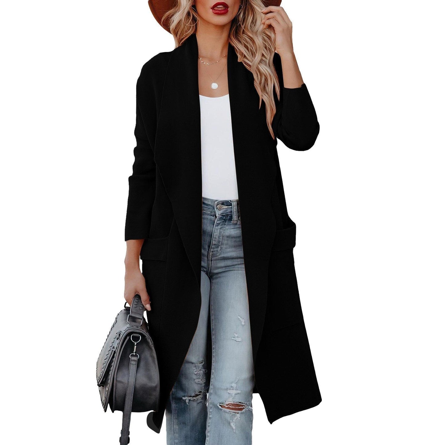 Cassandra | Casual Long Cardigan