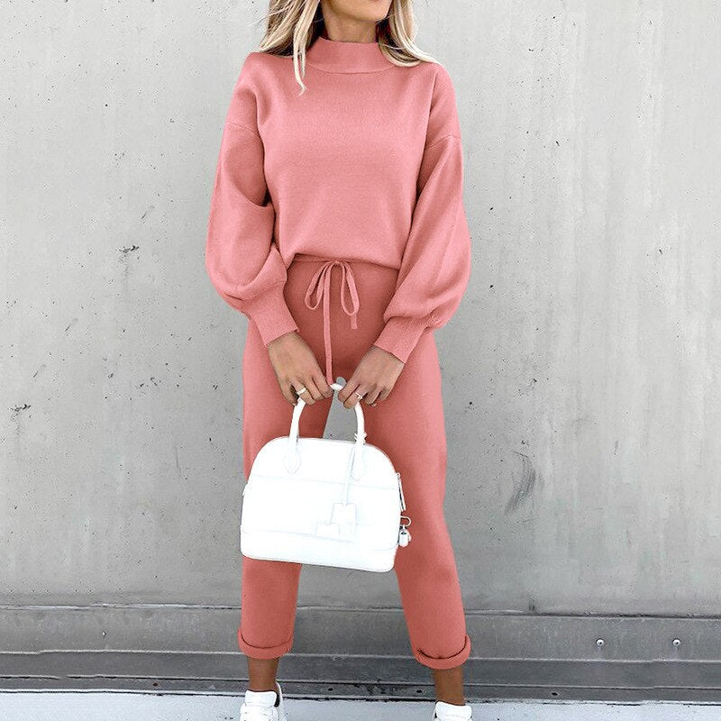 Diane | Snug Turtleneck Set