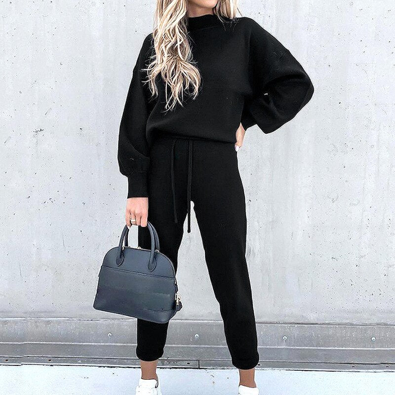 Diane | Snug Turtleneck Set