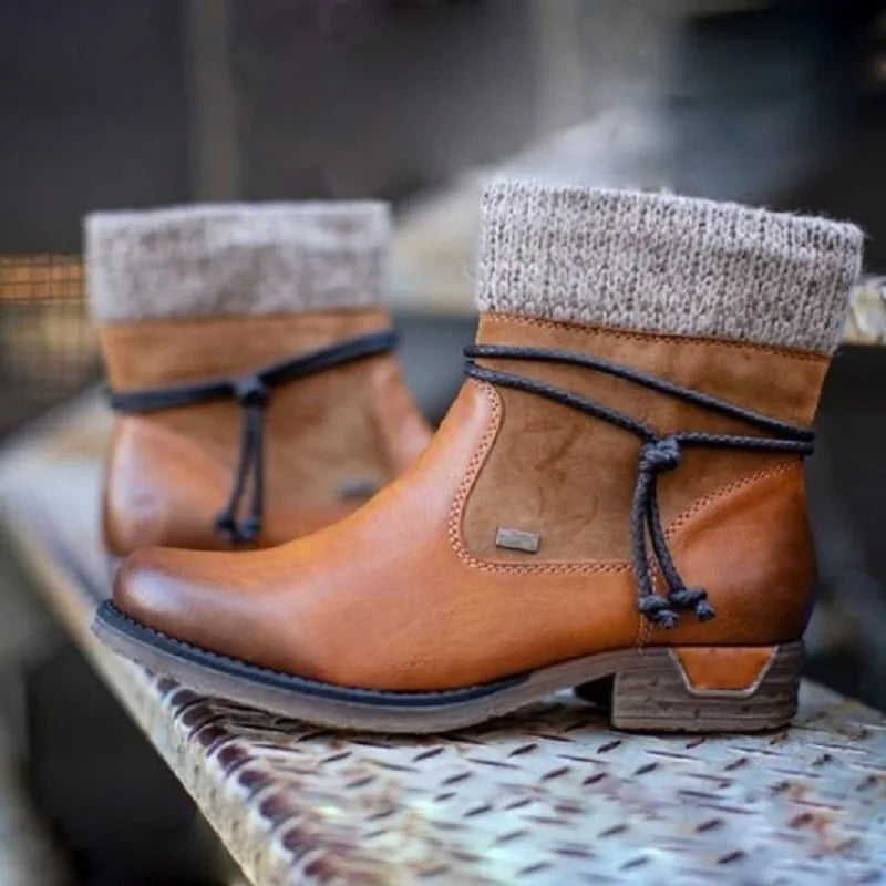 Sylvana | Winter Leather Boots