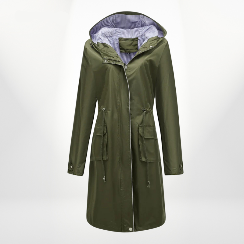 Evelyn | Modern Waterproof Trenchcoat