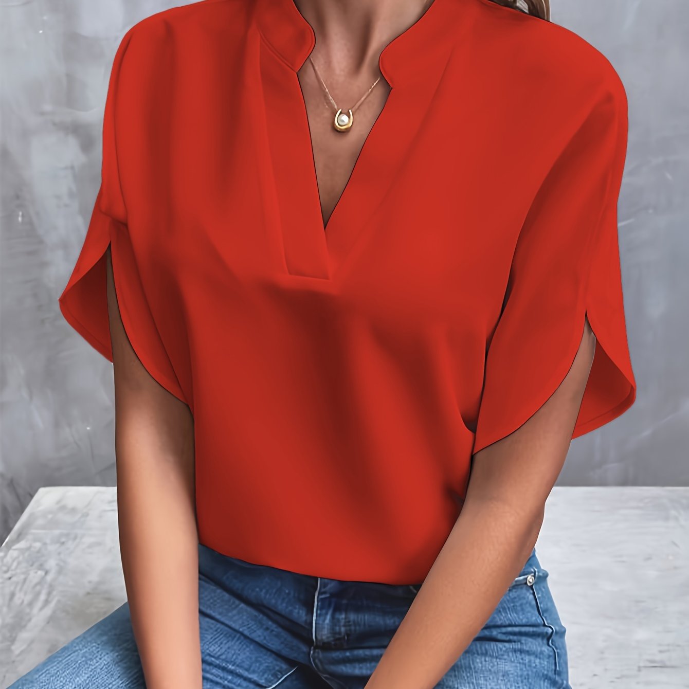 Cheryl | V-Neck Blouse