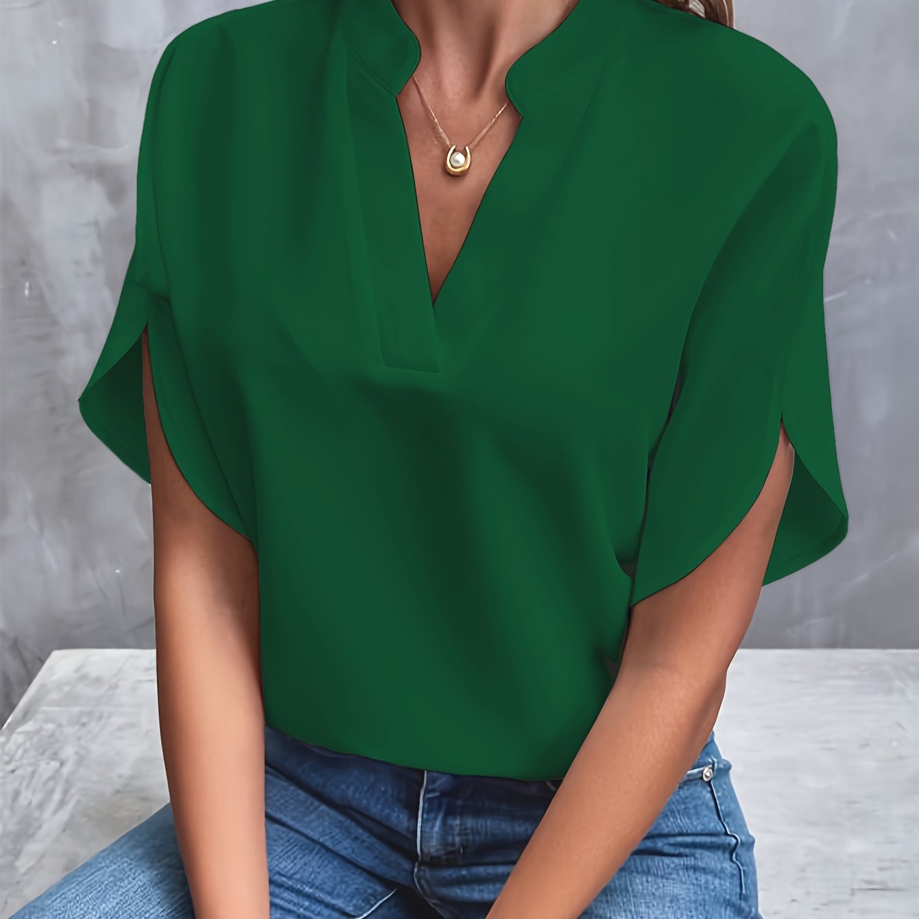 Cheryl | V-Neck Blouse