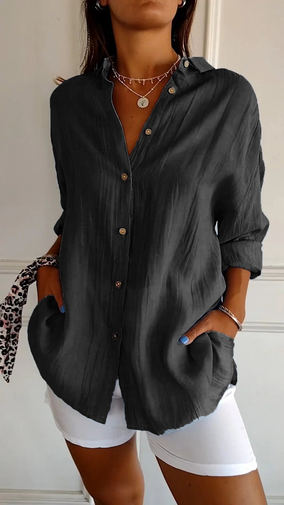 Emily | Fashion Oversized Blouse