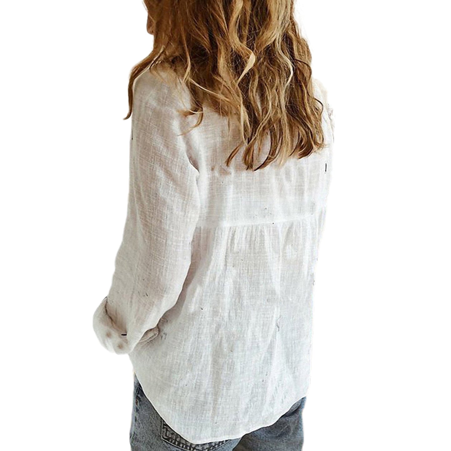 Nyla | Cotton Linen Shirt