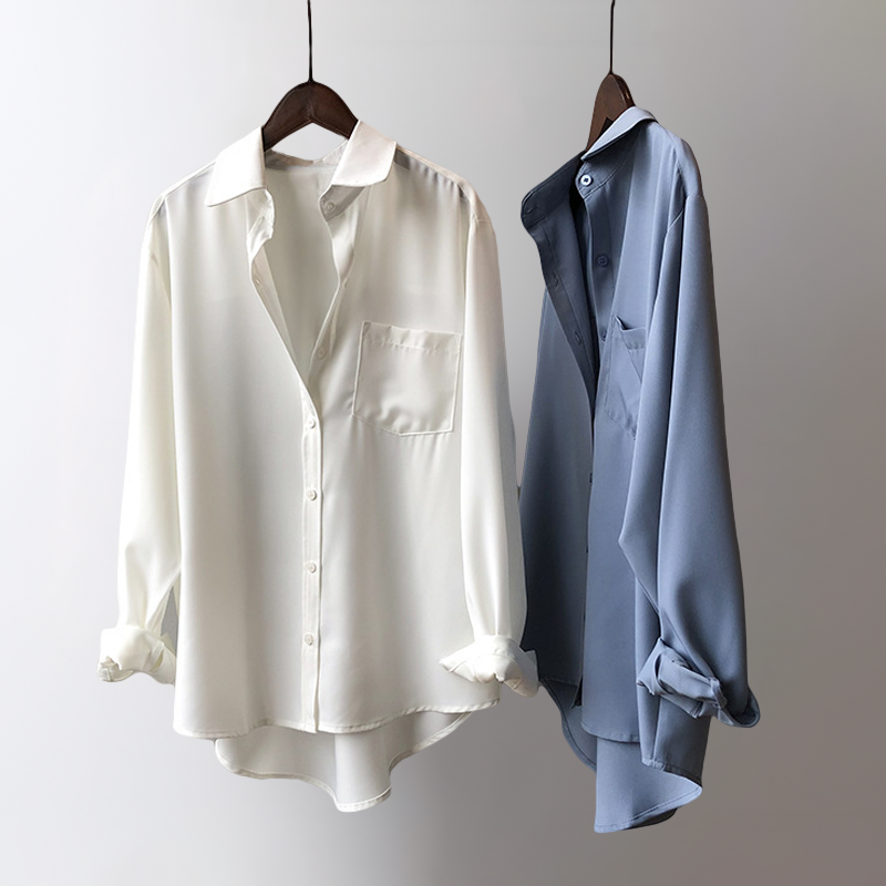 Belle | Elegant Satin Blouse