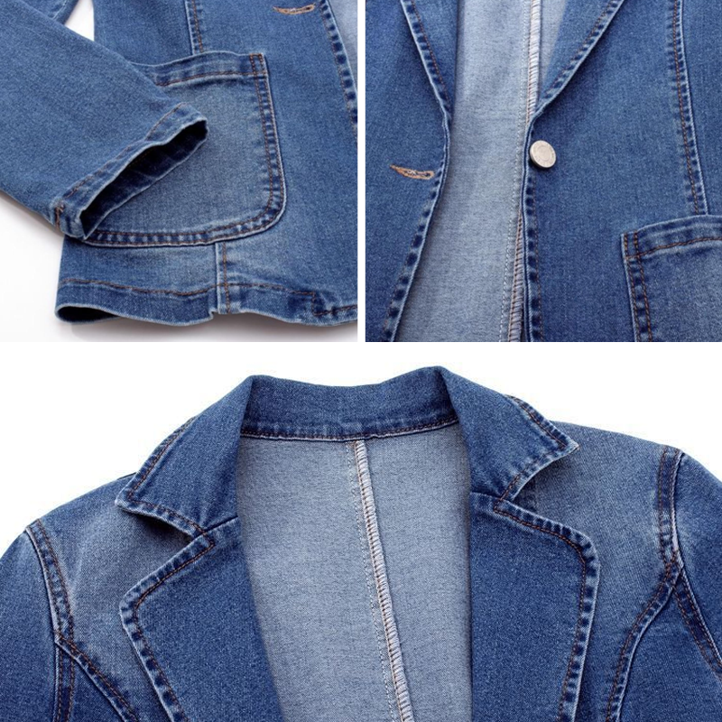 Grace | Classic Denim Blazer