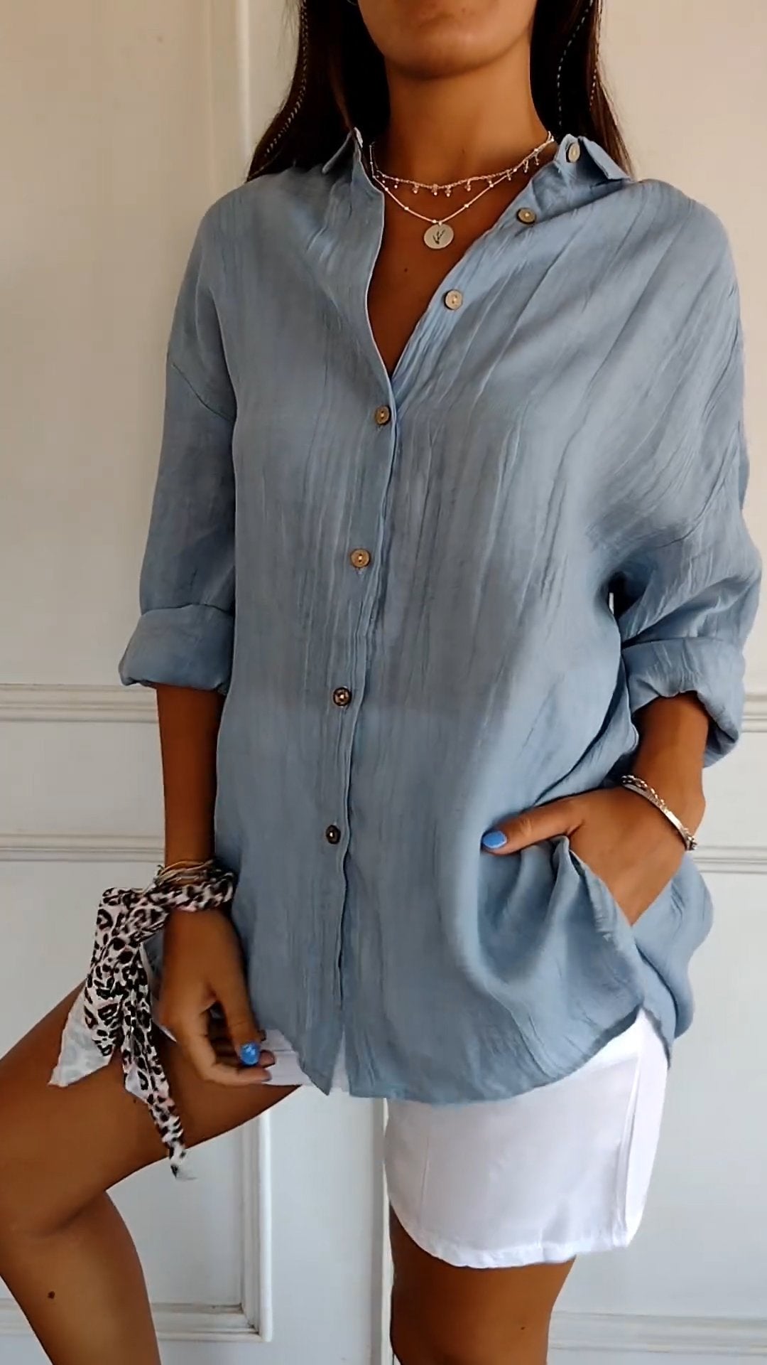 Emily | Fashion Oversized Blouse