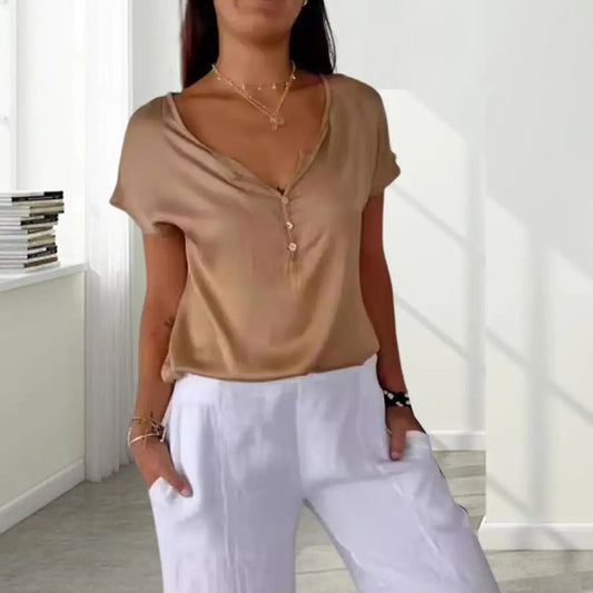 Eloisa | V-neck Top