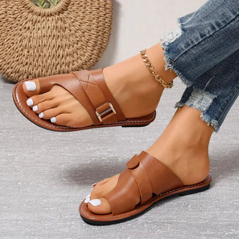 Petra | Orthopedic Leather Sandals